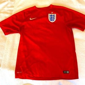 Men’s Nike England National Soccer Team Jersey